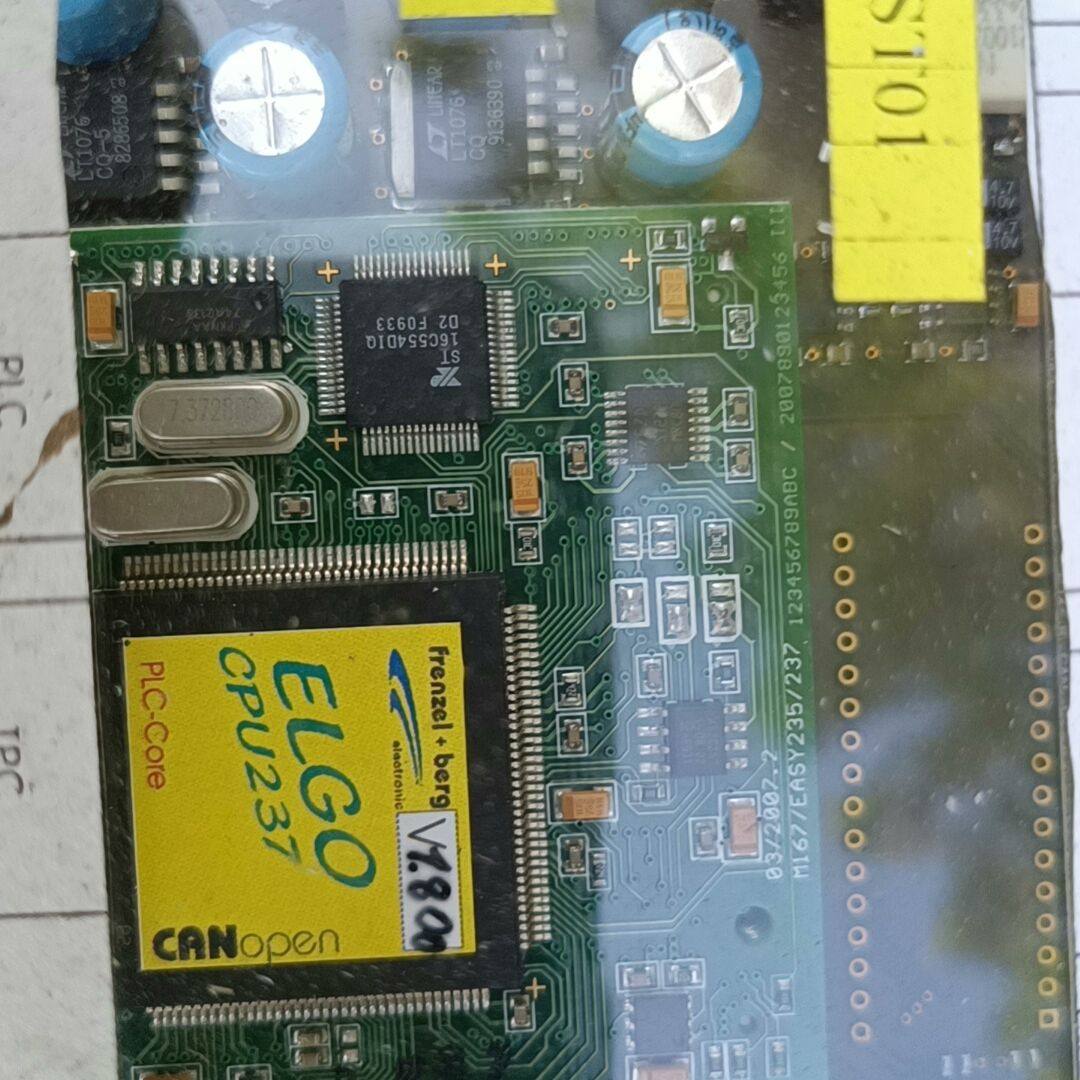 安士能PLC拆机 实拍图 PL00-CPU-001-4X