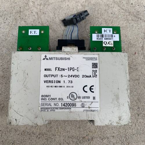 PLC模块FX2N-1PG-E 成色如图 功能包好