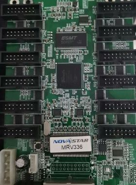 诺瓦MRV336接收卡同拆下120片打包出` 功能全