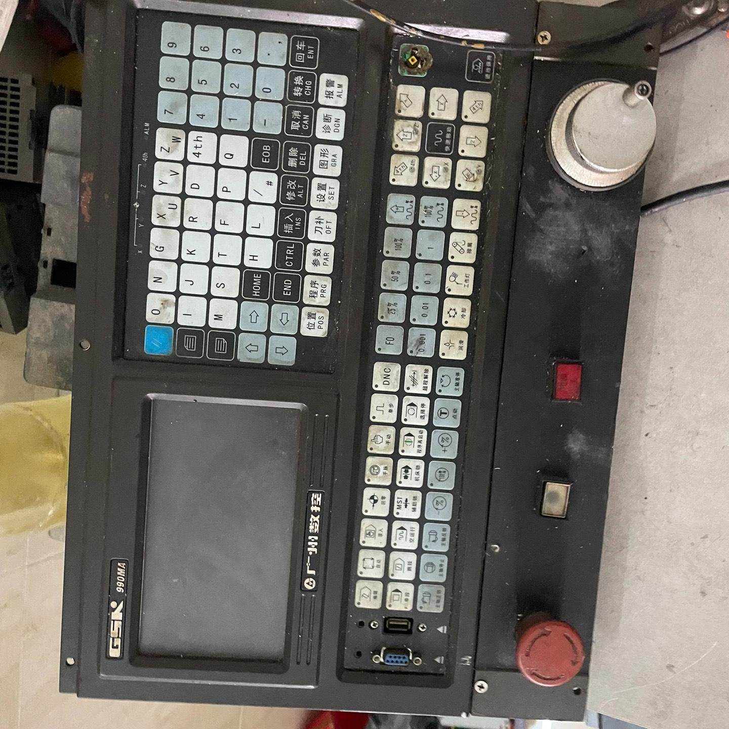 广州数控990MA系统 通电如视频