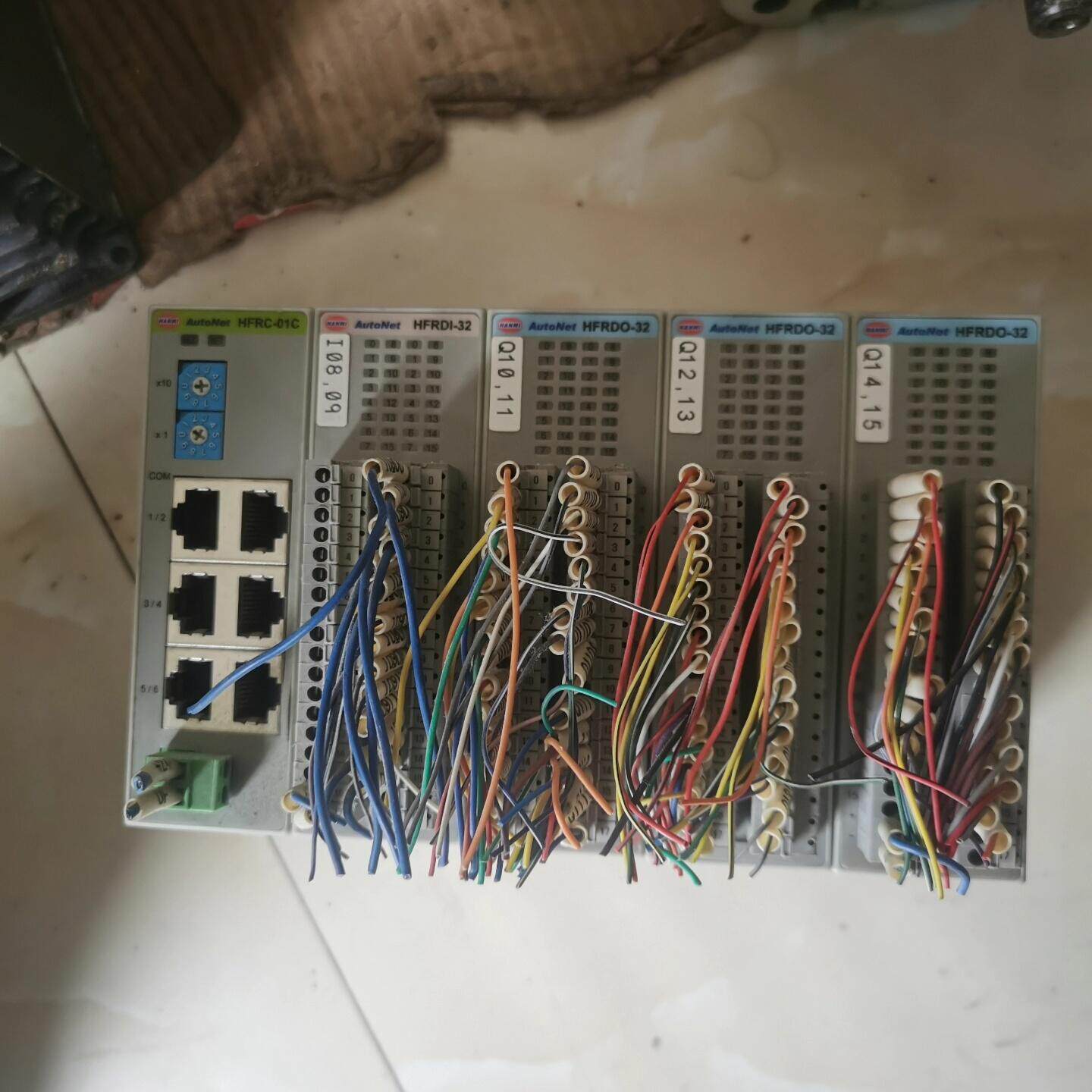 拆机AUTONET模块PLC  HFRC-01C加扩展一