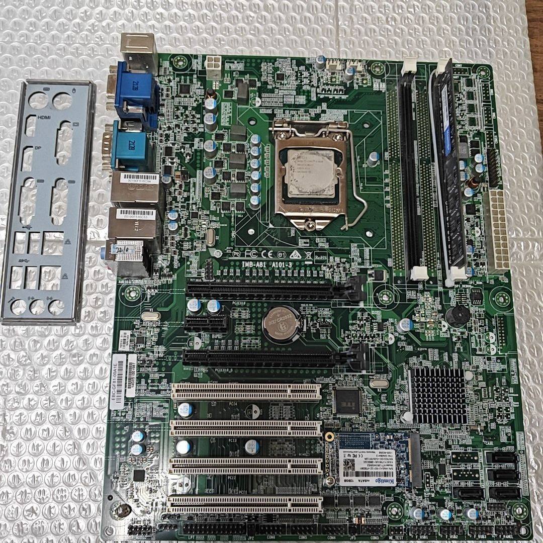 研华IMB-A81  A101-3主板一套 i5 4590处