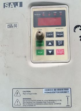 三晶V004G3变频器4kw/5.5kw 380v