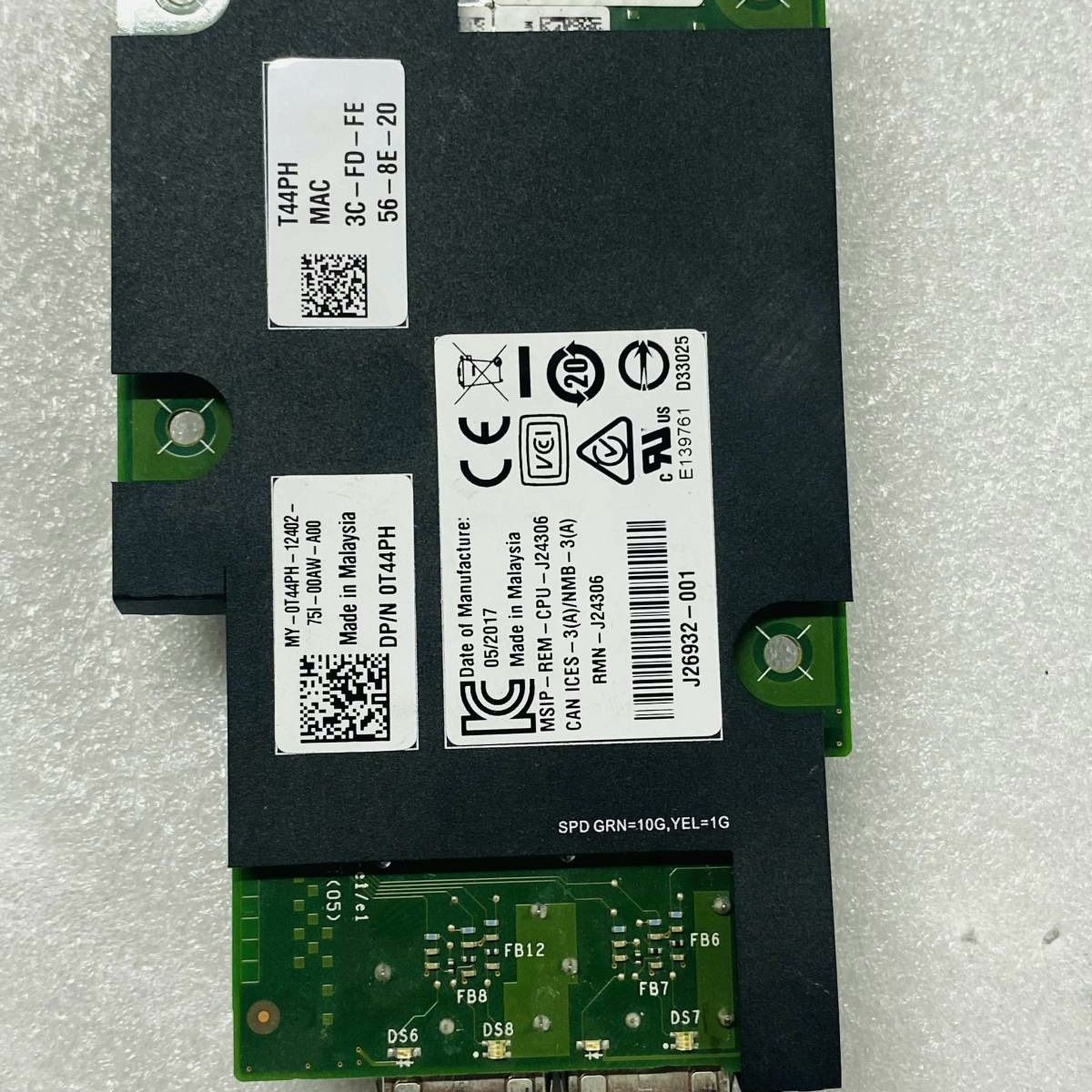 / 0T44PH X710-DA2网卡 10GB