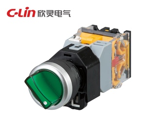 3档LAN38 11XD 20XSD 22D 欣灵牌2档带灯转换旋钮开关LAN38