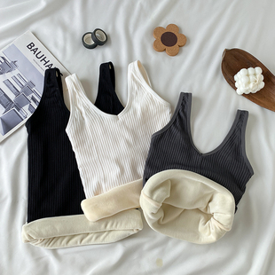 150cm矮小个子内衣xs码吊带背心加厚加绒紧身上衣打底衣xxs小码