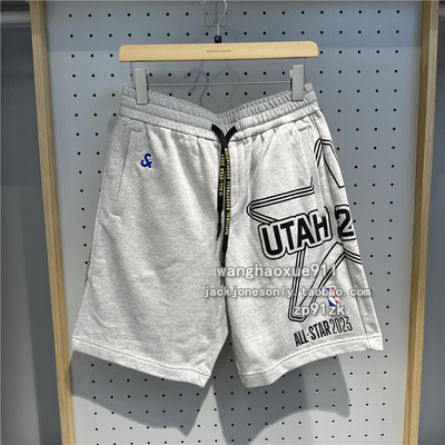 全明星休闲裤杰克琼斯印花短裤