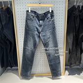 潮流弹力休闲903TOM合体加薄绒里直筒牛仔裤 杰克琼斯冬季 保暖男士