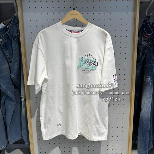 杰克琼斯NBA联名宽松运动休闲T恤