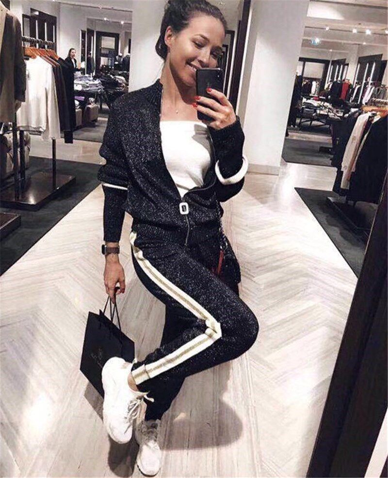 2018妇女的运动服костюмы women sport suit|msdalam kategori Butik wanita / wanita, menetapkan/pakaian seragam pelajar/seragam kerja, saman sukan Leisure - dari Buy2taobao.com untuk memberikan perkhidmatan ejen Taobao profesional membeli