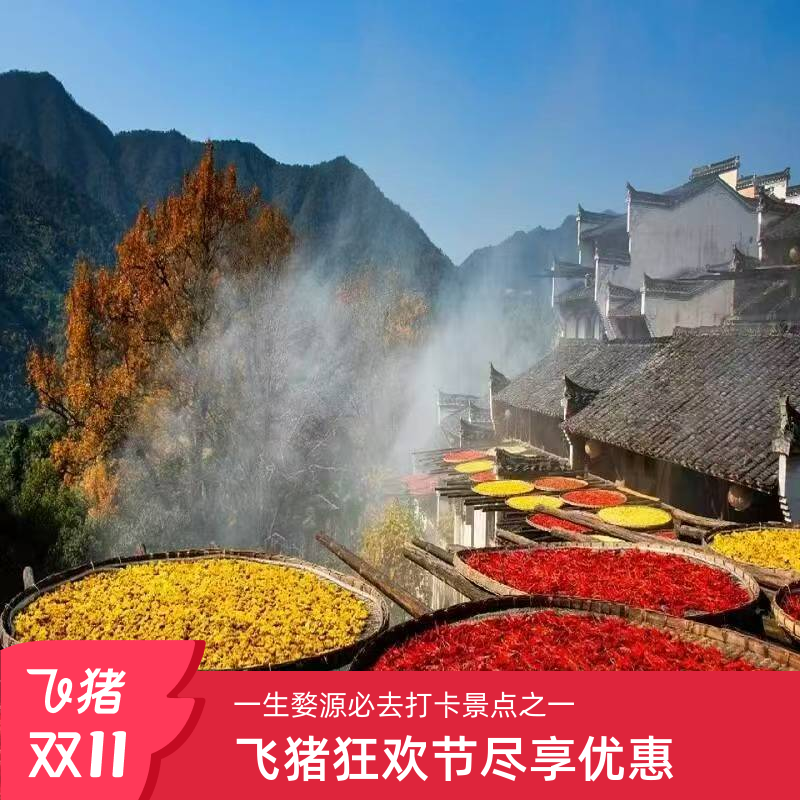婺源篁岭门票+索道