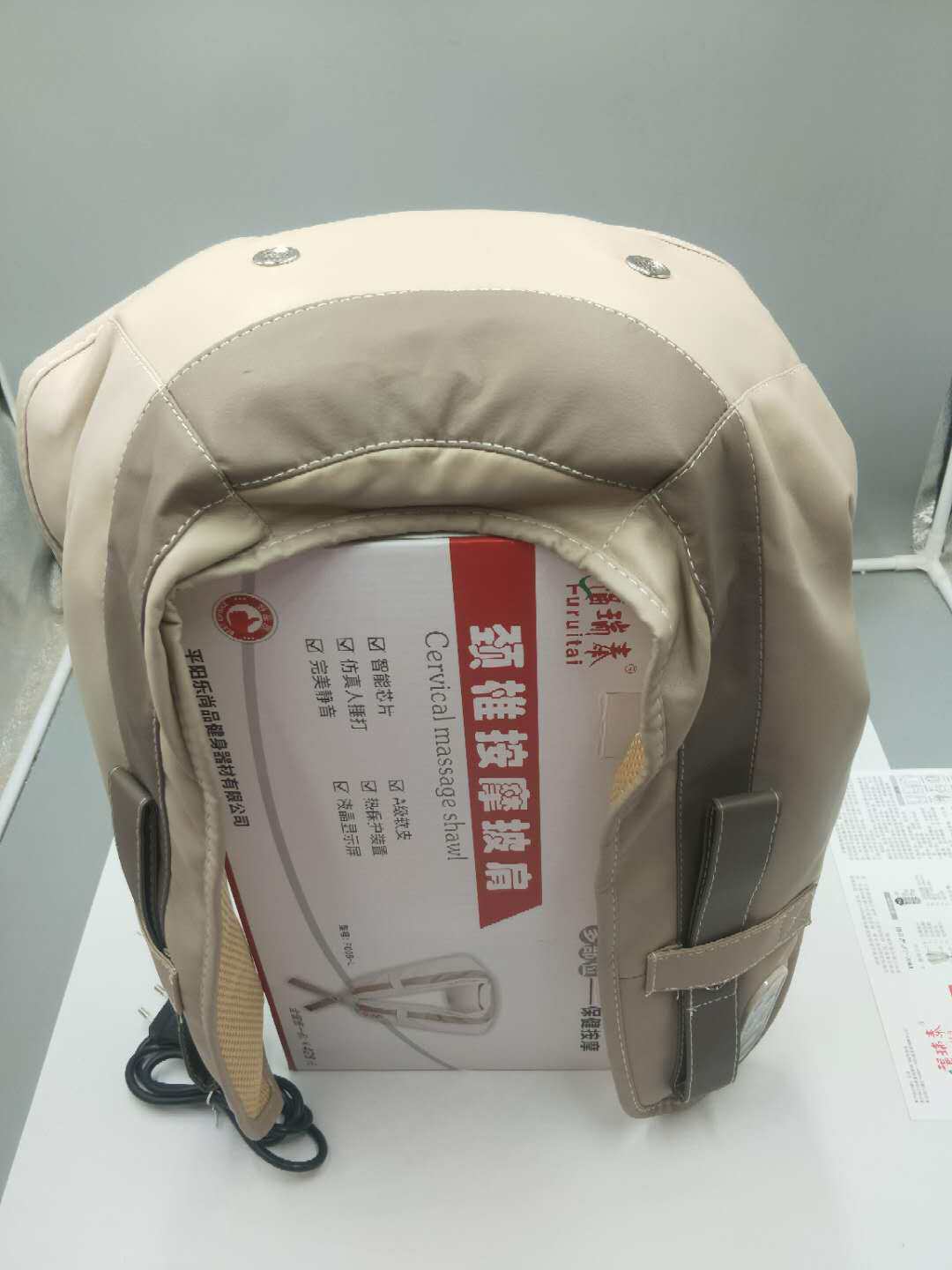 福瑞泰捶打按摩披肩颈肩按摩器多功能腰椎腹部捶背机敲打全身揉捏