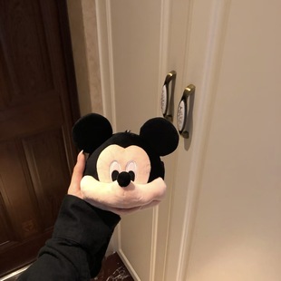 米奇米妮情侣毛绒挂件零钱包米老鼠钥匙扣礼品耳机包生日礼物女生