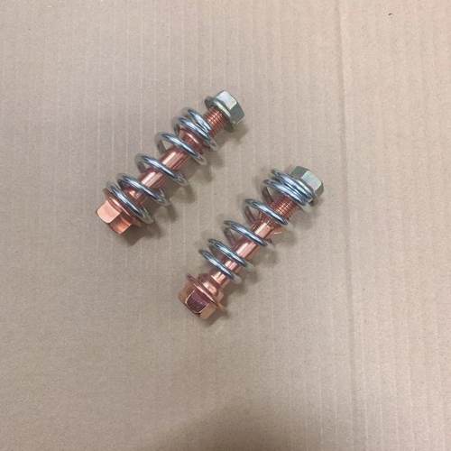 适用比亚迪F0排气管螺丝F3F3RG3L3三元催化消声器接口垫螺丝弹簧
