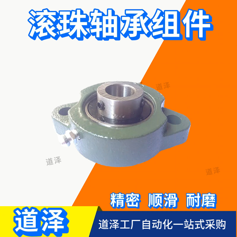 球轴承组件铸铁法兰型BCFSR-12/15/17/20/25/30/35/40/45/BCFSR50