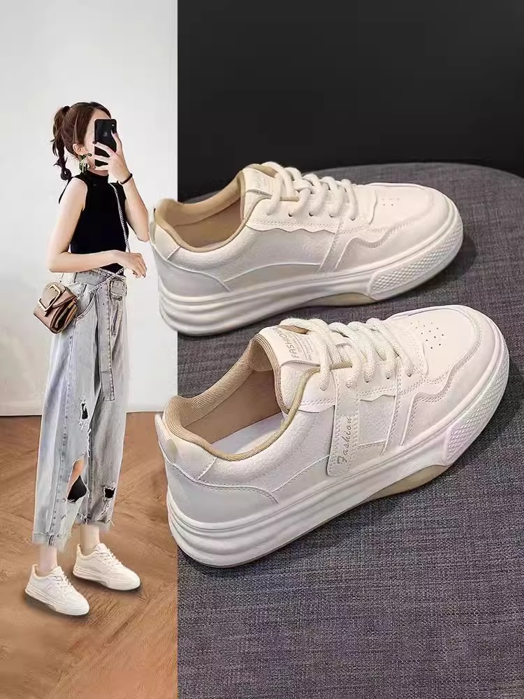 爆款小白鞋女2024春季新款板鞋