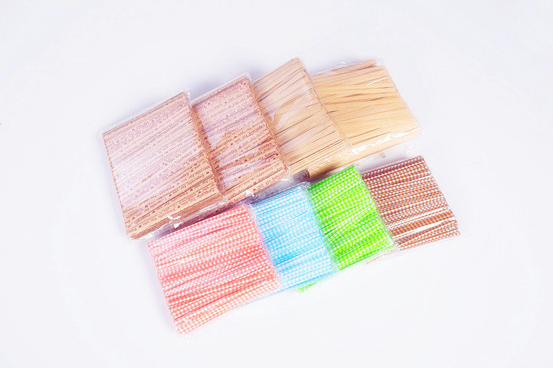 牛皮纸扎丝 封口绳 礼品扎丝 糖果口扎丝 铁丝 实数800根价