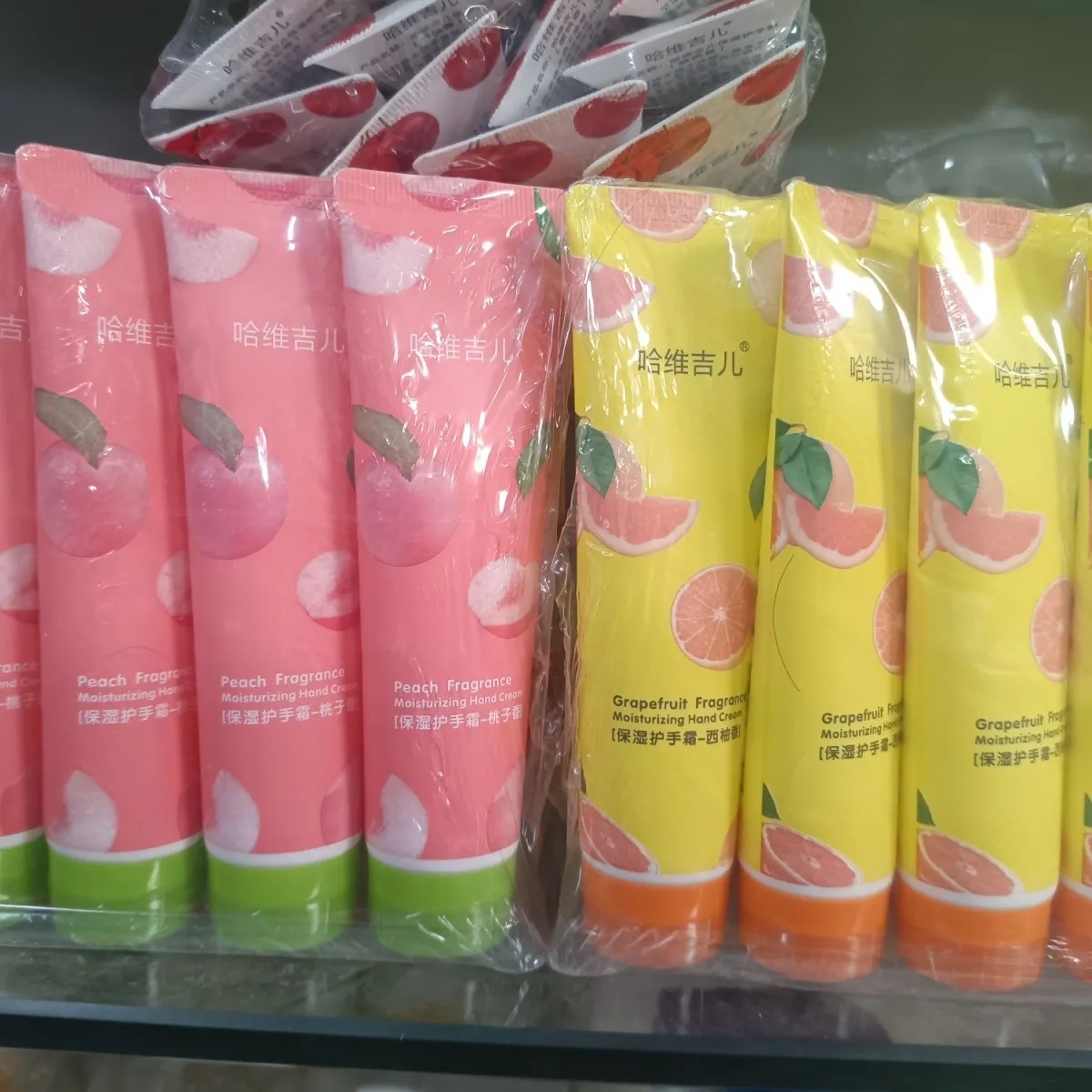 【拍一发12支】哈维吉儿水果护手霜滋润保湿补水干裂手部秋冬便携