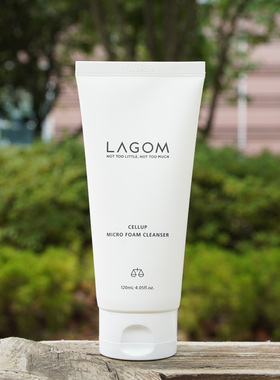 洗面奶 LAGOM莉珂蒽氨基酸洗面奶清洁控油泡沫卸妆洁面乳120ml