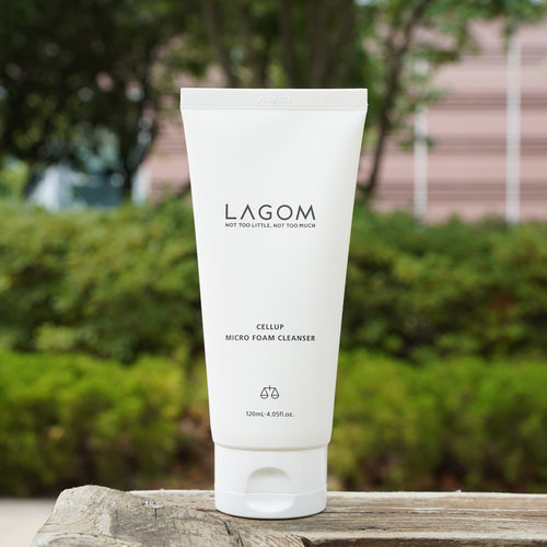 洗面奶 LAGOM莉珂蒽氨基酸洗面奶清洁控油泡沫卸妆洁面乳120ml