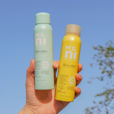 韩国日东小黄人防晒喷雾防水紫外线清爽不油腻全身军训防晒专用