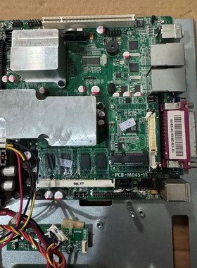 议价信步工控机主板PCB-M045-11，双网口，带VGA、US
