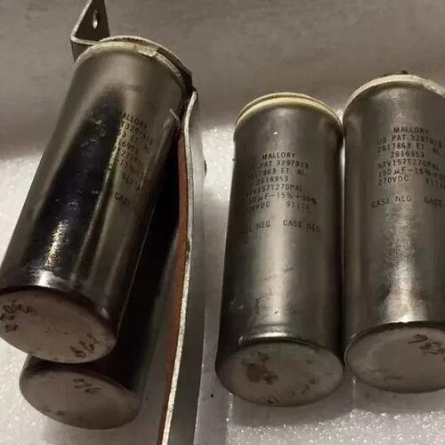 议价MALLORY150UF 270V银钽电容 ，尺寸28X72