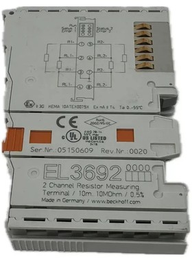 议价LK3803 双通道电阻测量 Beckhoff EL3692