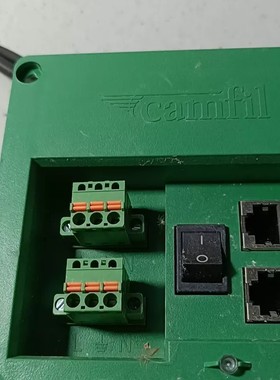 议价Camfil卡美尔 控制器，绿色外壳，带双网口和开关，实物拍