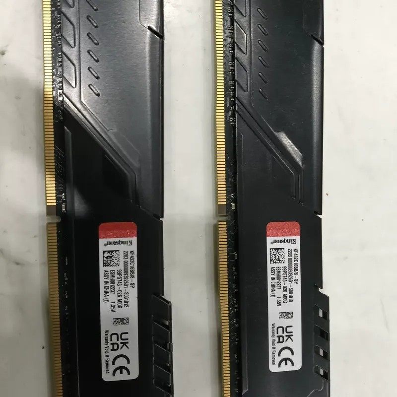 议价金士顿8G/3200骇客神条内存，共2条，国行正品，百分之百