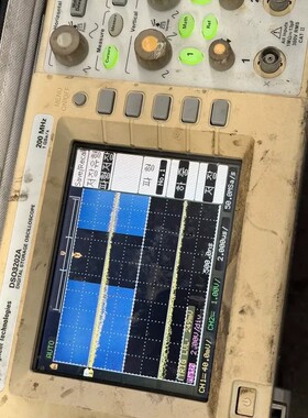 议价安捷伦DSO3202A示波器，实物拍摄，成色如图。