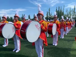 少儿鼓号服装中小学生升旗手服装鼓乐队服装儿童管乐服仪仗队服装