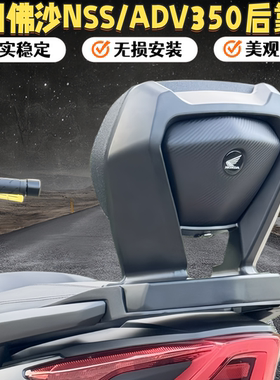 CNDY佛沙/ADV350铝合金后靠背