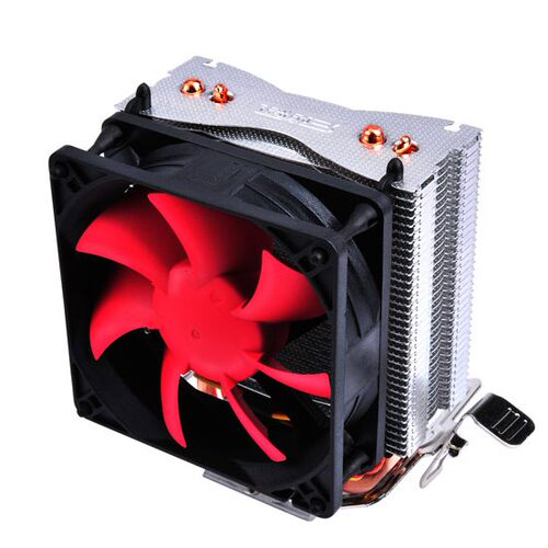 超频三红海mini铜管 CPU散热器静音CPU风扇AMD/1151/1155/1150