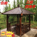 实木凉亭 厂家直销 户外凉亭 防腐木 仿古凉亭 凉亭木屋 四角凉亭
