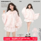半身裙两件套 玫瑰花饰粉色云朵外套 KEIKO少女感穿搭套装 2026春季