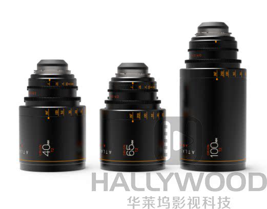 美国Atlas 2X电影变形宽荧幕镜头套装 40mm/65mm/100mm