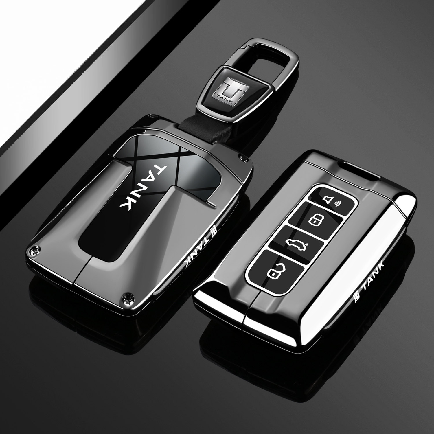 坦克300钥匙套2026款400三五百500hi4t高档700专用车壳扣改装饰男