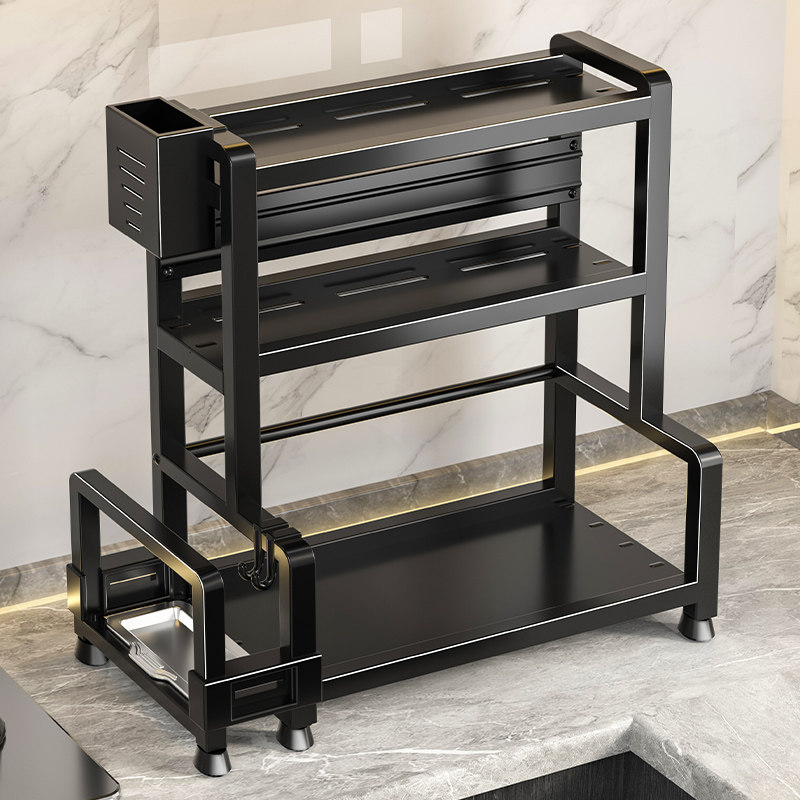 厨房多功能调料品置物架家用台面调味料筷子筒刀具油盐酱醋收纳架,厨房/烹饪用具,调料置物架,淘宝优惠券,粉丝福利购,淘宝优惠卷