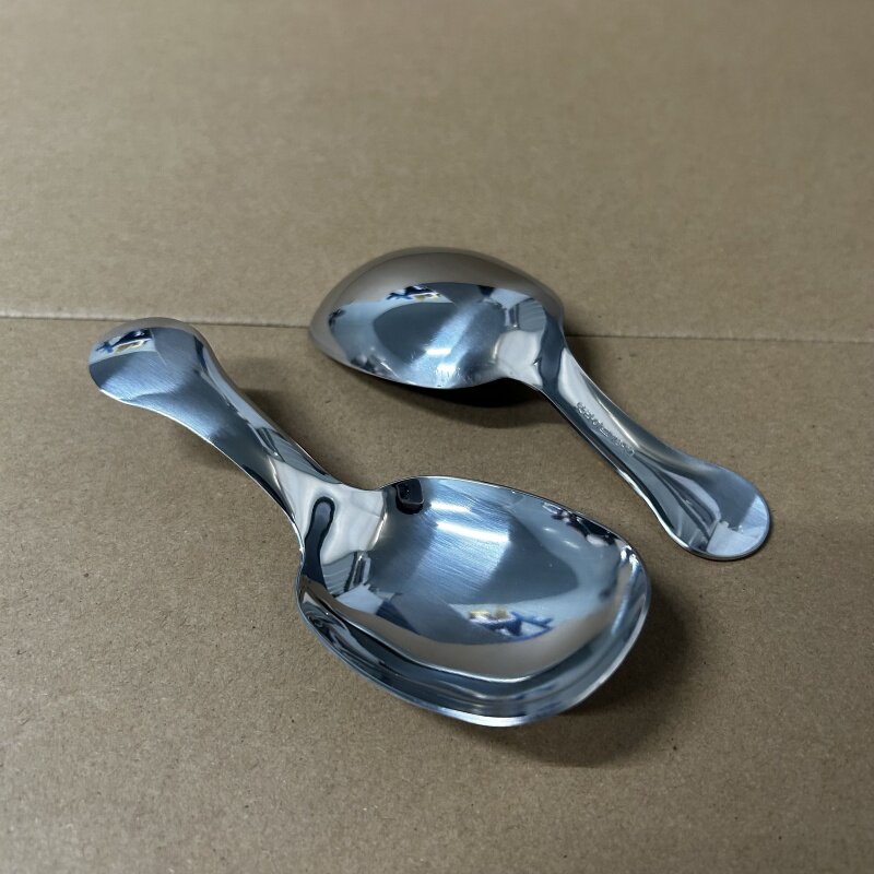 不锈钢加厚短柄茶匙网红迷你小勺子咖啡量勺分茶勺茶叶铲挖勺汤勺
