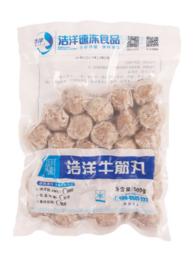 浩洋牛筋丸弹牙爽口潮汕风味