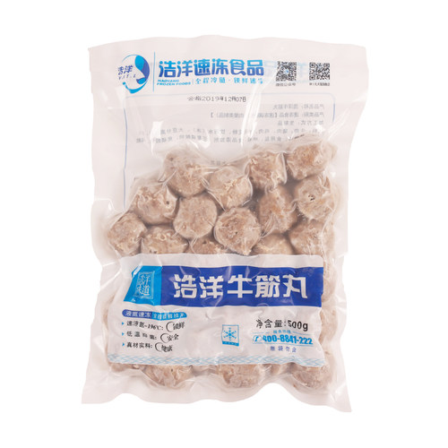 浩洋牛筋丸弹牙爽口潮汕风味