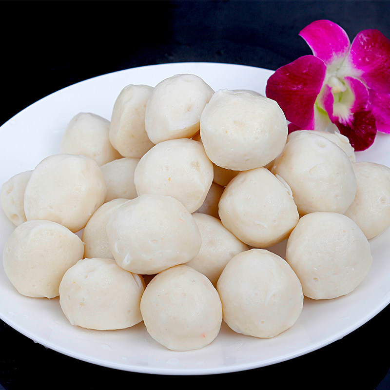 鸿津淡水鱼丸 鱼糜制品鱼肉卷关东煮火锅食材 日式料理材料 2500g