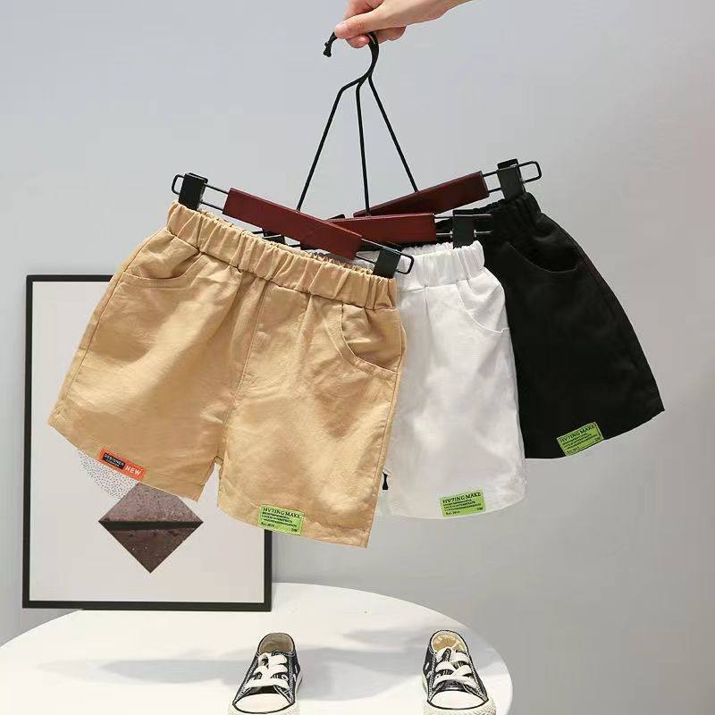 男童装2023夏季裤子三分裤薄款儿童女童小童短裤韩版宝宝休闲潮裤