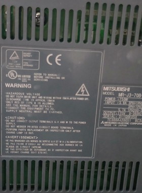 维修JUKI 2080 X轴驱动器40044538 新款MR-J3-70B-KMO24驱动器