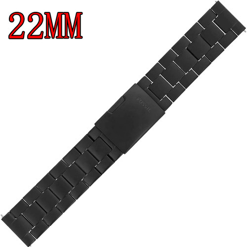 FOSSIL不锈钢表带22MM通用
