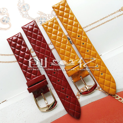 FOLLIE芙丽表带16MM通用真皮