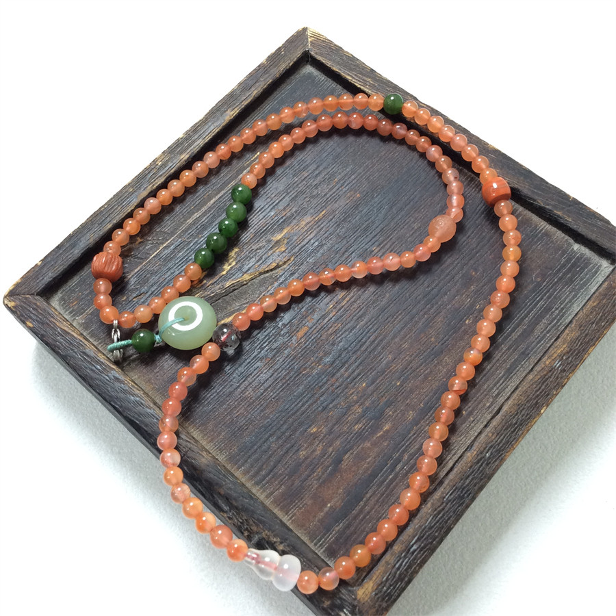 天然玉石南红玛瑙手链女款复古民族风本命年配饰情侣款手串毛衣链,饰品/流行首饰/时尚饰品新,手饰/手串,淘宝优惠券,粉丝福利购,淘宝优惠卷