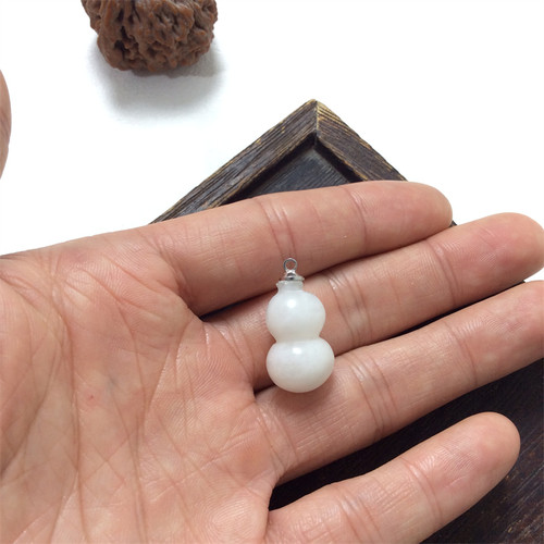 天然玉石独山玉葫芦挂坠