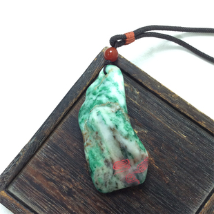 天然玉石南阳独山玉天蓝料原石手把件把件把玩件女士俏色玉手握件